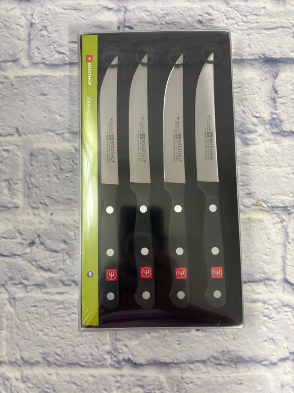 Wusthof Gourmet 4-Piece Steak Knife Set - 9729 / 4050/12cm - NEW - Germany - Picture 4 of 10